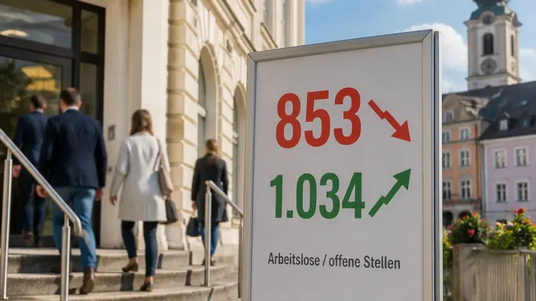 Arbeitslosenzahl in Grieskirchen sinkt deutlich – offene Stellen deutlich gestiegen