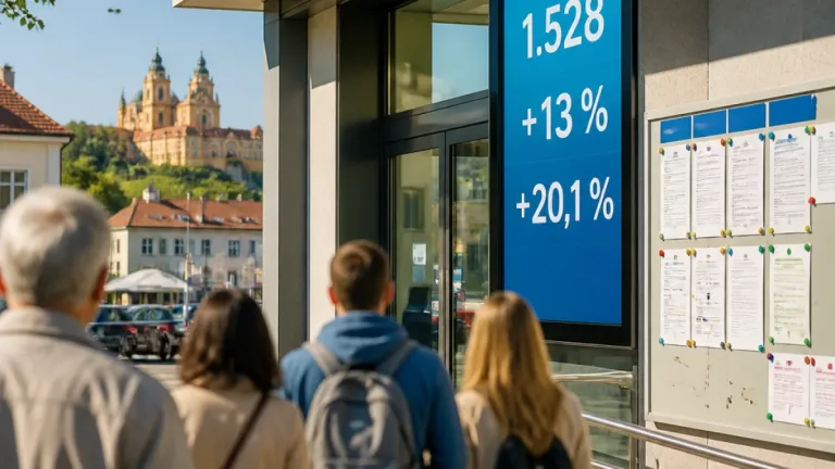 Arbeitsmarkt in Melk: Arbeitslosigkeit steigt, Jugendliche zeigen leichte Entspannung