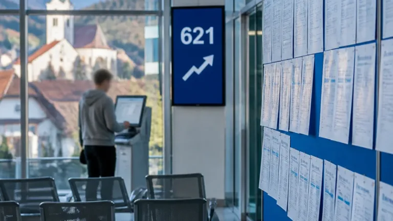 Arbeitsmarkt in Scheibbs: Arbeitslosenzahl steigt, offene Stellen nehmen zu