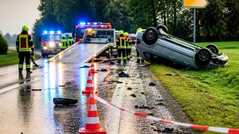 Auto überschlägt sich auf B127 bei Getzing: Eine Person leicht verletzt