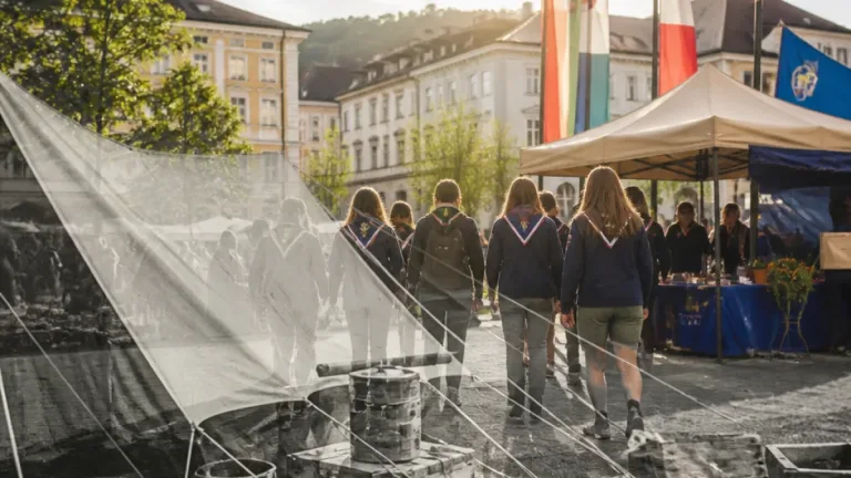 Bad Ischl erinnert an 75 Jahre World Scout Jamboree und wirbt für neuen Pfadfinderjahrgang