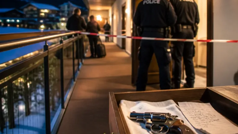 Bedrohung in Hotel: Revolverfund und antisemitische Parole in Schladming