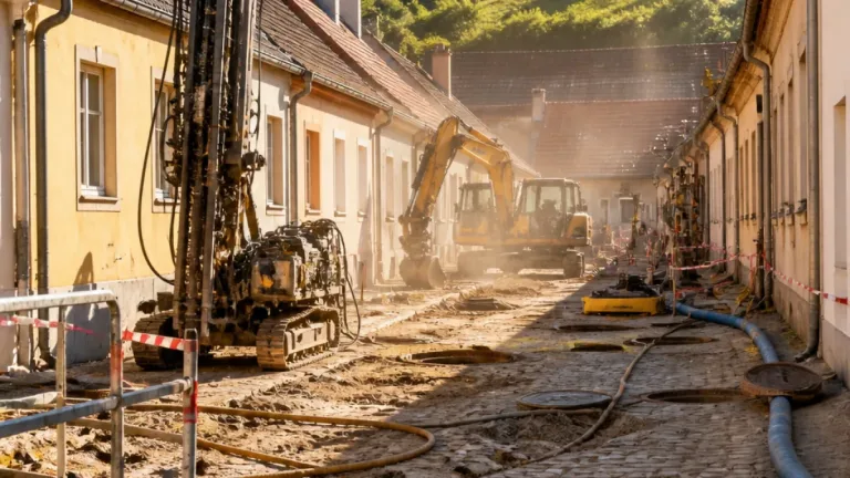 Beginnt das Ende der NS-Stollen: Verfüllung schafft Sicherheit für Amstettner Siedlungen