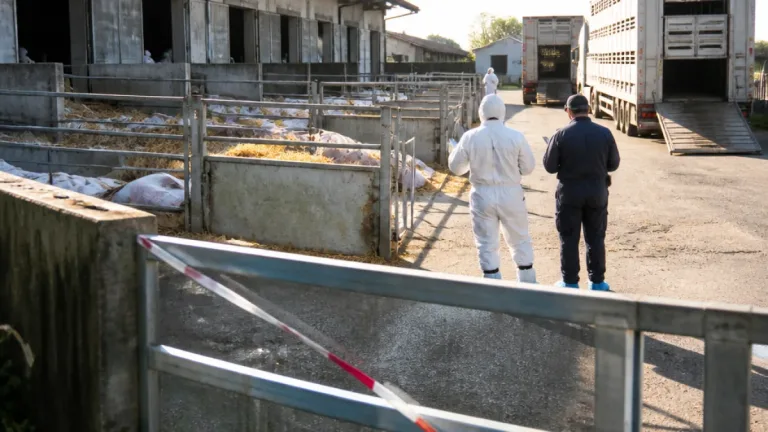 Behörden sperren Hof nach Entdeckung hunderter verendeter Schweine