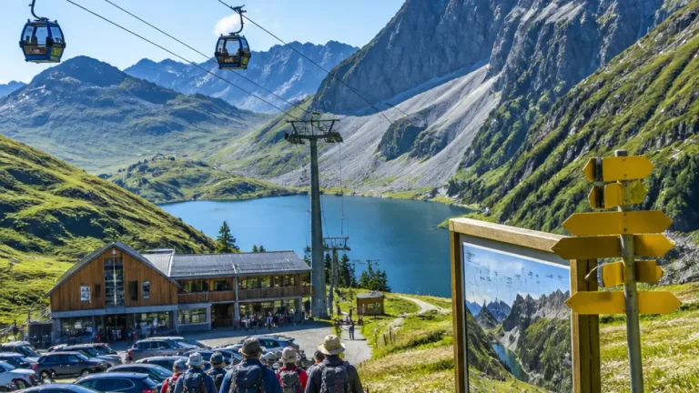 Bergsaison bringt mehr Gäste — 140.000 am Lünersee, 240.000 am Golm