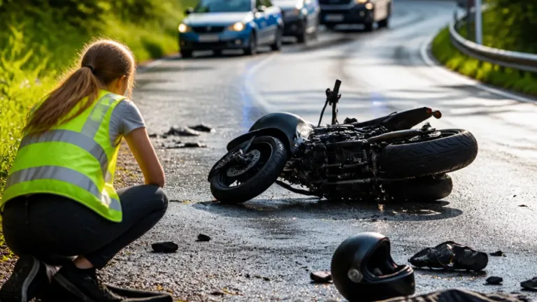 Betrunkener ohne Führerschein bei Motorradsturz in St. Peter am Wimberg verletzt