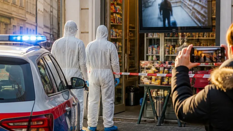 Bewaffneter Überfall auf Trafik in Krems: Polizei fahndet nach Täter