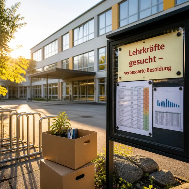 Brandenburg stärkt Beamtenbezüge – Hoffnungen auf Lehrkräftezuzug trotz akutem Mangel