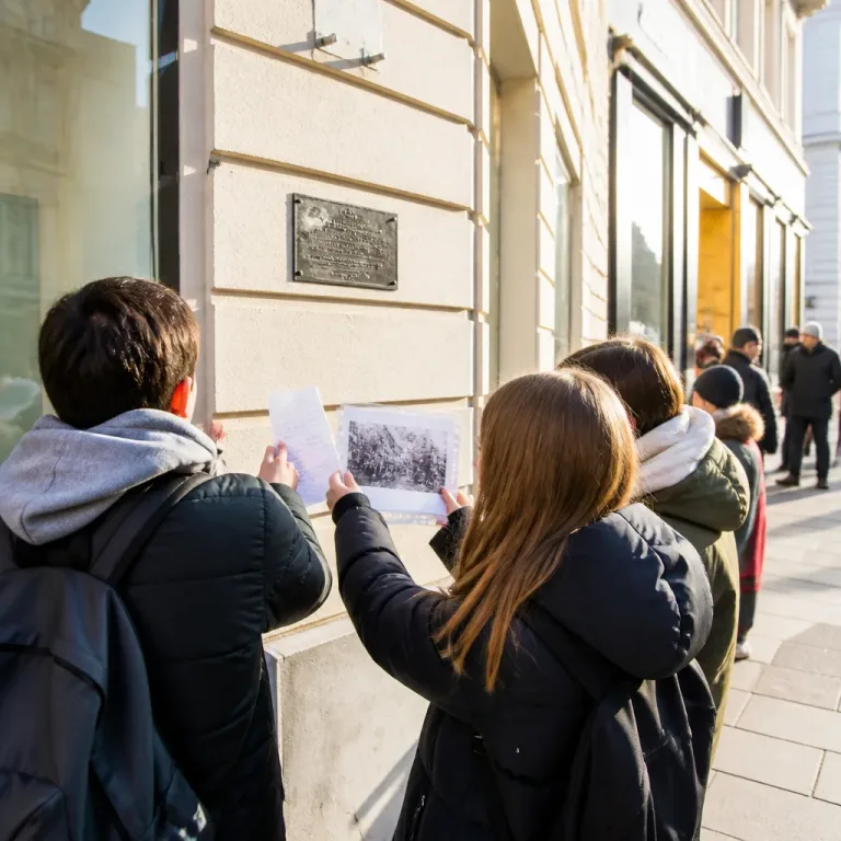 Siebtklassler erforschen NS‑Schicksale im Schulviertel und präsentierten ihre Ergebnisse