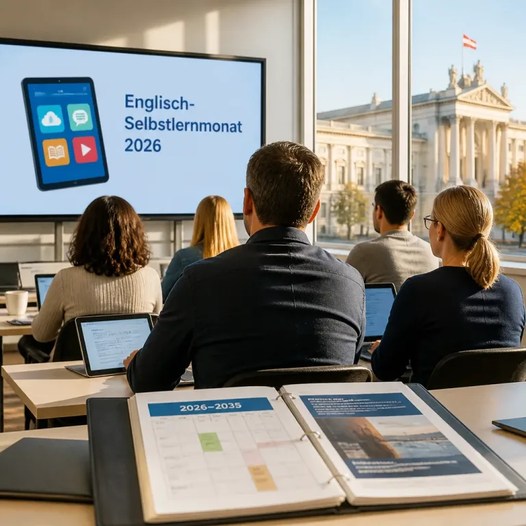 Ministerium startet Englisch-Selbstlernmonat: Ausbau von Englisch als zweiter Fremdsprache geplant