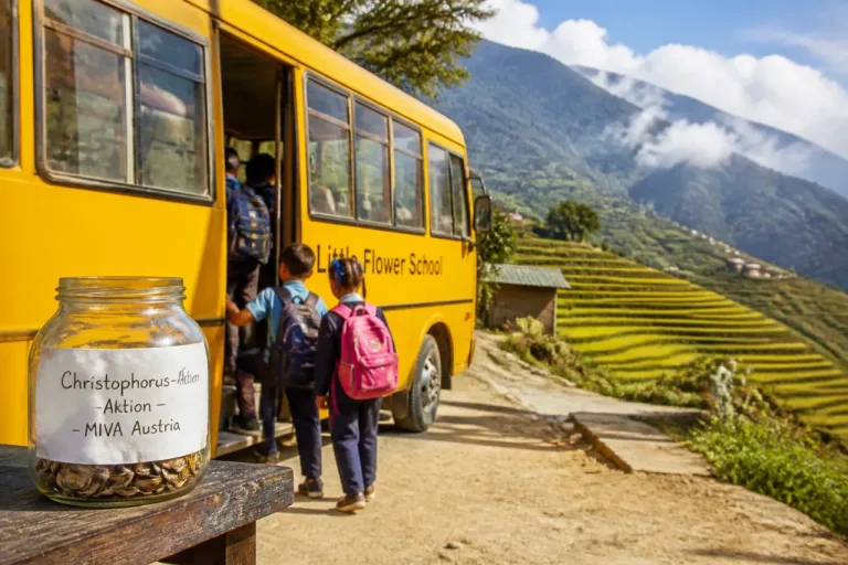 MIVA-Aktion: Mit Kleinen Beiträgen Schulwege in Nepal und Kenia sichern