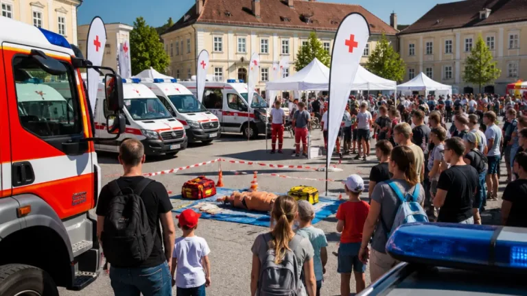 Blaulichttag 2026: Einsatzkräfte zum Anfassen in Wiener Neustadt