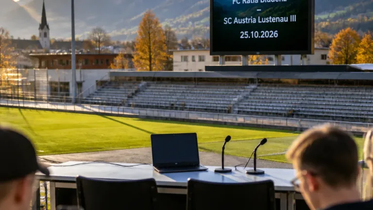 Bludenz: Heimspiel von FC Rätia ohne Live-Ticker-Reporter
