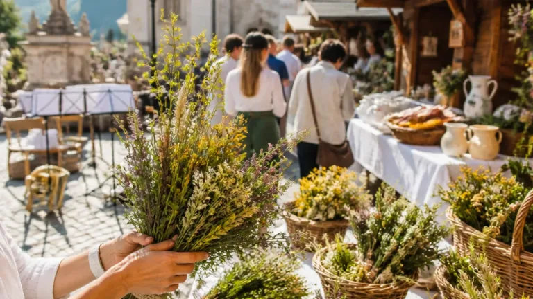Blumen- und Kräuterweihe am 15. August in Gmunden lockt mit Markt und Musik