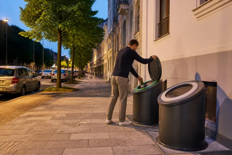 Bregenz nimmt zwei neue Unterflurcontainer für Altglas in Betrieb