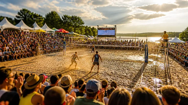 Bruckmühl-Centercourt: Spannende Beachvolleyball-Fights und nacktes Sandvergnügen in Ottnang