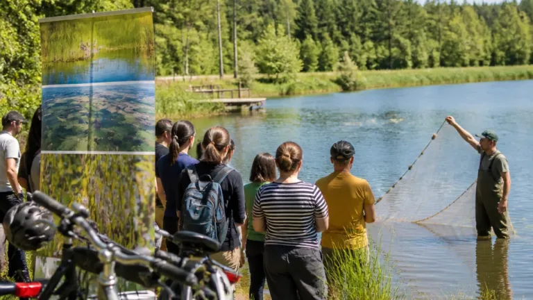 CarpTrails am Jägerteich: Radführung durch Waldviertler Teichwirtschaft zieht Interesse nach Waidhofen/Thaya