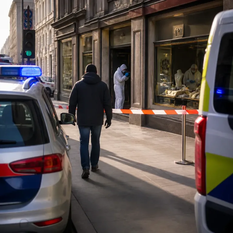 Maskierter Mann löst Großeinsatz nach Überfallversuch auf Dorotheum-Filiale aus