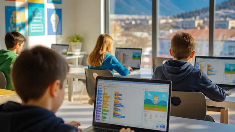Coding4Kids in Innsbruck: NTS bringt Kindern spielerisch Programmiergrundlagen bei