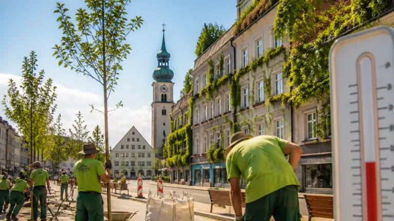 Deutlich mehr Hitzetage und Tropennächte treffen Bezirk Eferding – Gemeinden gefordert