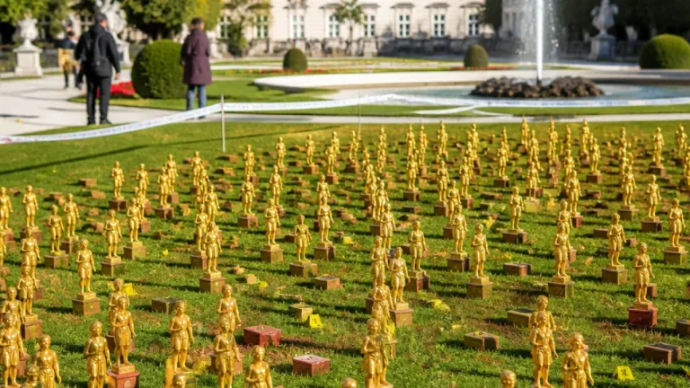 Diebstähle im Mirabellgarten: Mini-Mozarts sorgen in Salzburg für Polizeieinsatz