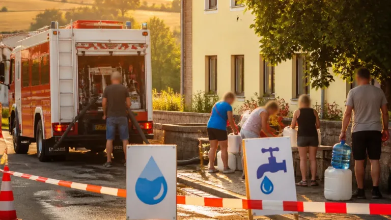 Dimbach kämpft mit Trinkwasserknappheit – Bürgermeister spricht von angespannter Lage