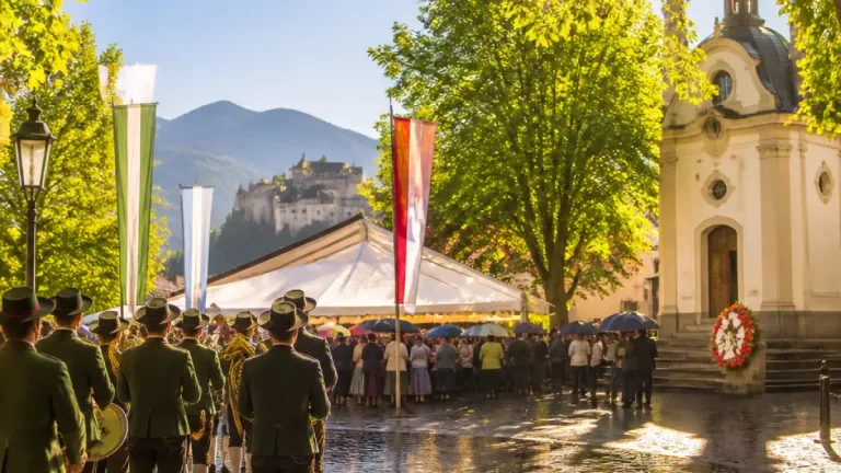 Drei Festtage in Reutte: Brauchtum, Musik und Regen prägen das Wochenende