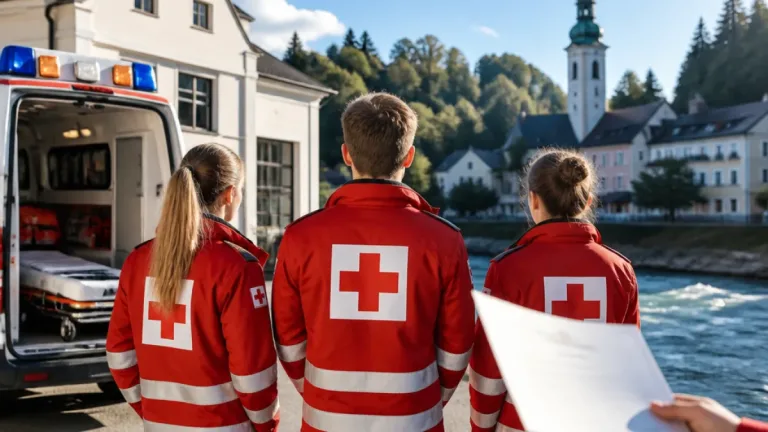 Drei neue Notfallsanitäter verstärken das Rote Kreuz in Waidhofen/Ybbs