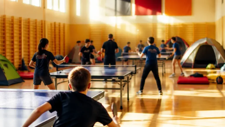 Dreitägiges Tischtennis-Camp in Brunn stärkt Technik und Teamgeist des Horn-Nachwuchses