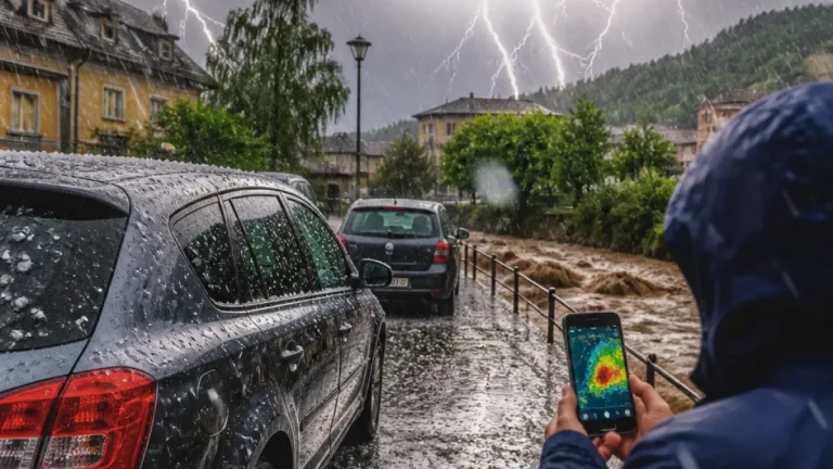 DWD warnt vor Gewittern, Hagel und Starkregen — was Anwohner im Bezirk Baden wissen sollten