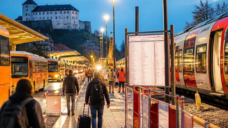 Einschränkungen bei BRB-Verbindungen: Ersatzbusse und Teilausfälle in der zweiten Augustwoche