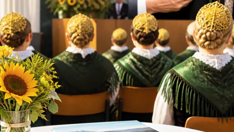 Erlauftaler Goldhauben feiern 80 Jahre – Ex-Obfrau Wiesenhofer mit Goldenem Ehrenzeichen geehrt