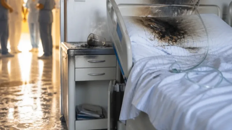 Explosion nach Zigarettenrauch in Spitalszimmer – Patientin verletzt