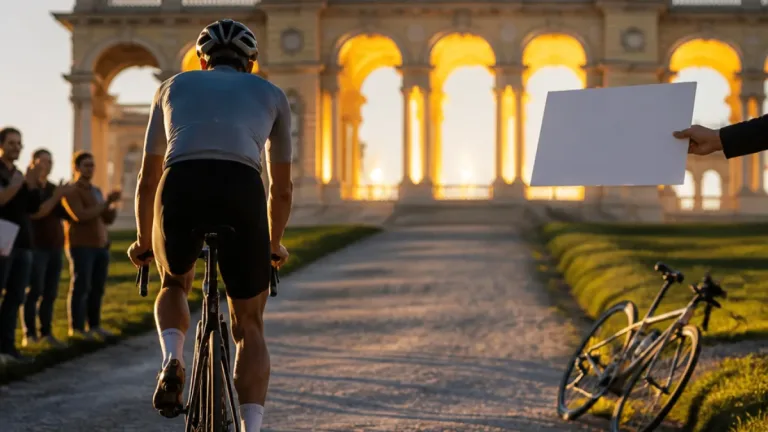 Extremsportler absolviert 100 Auffahrten an der Gloriette und beendet Aktion nach 10.000 Höhenmetern