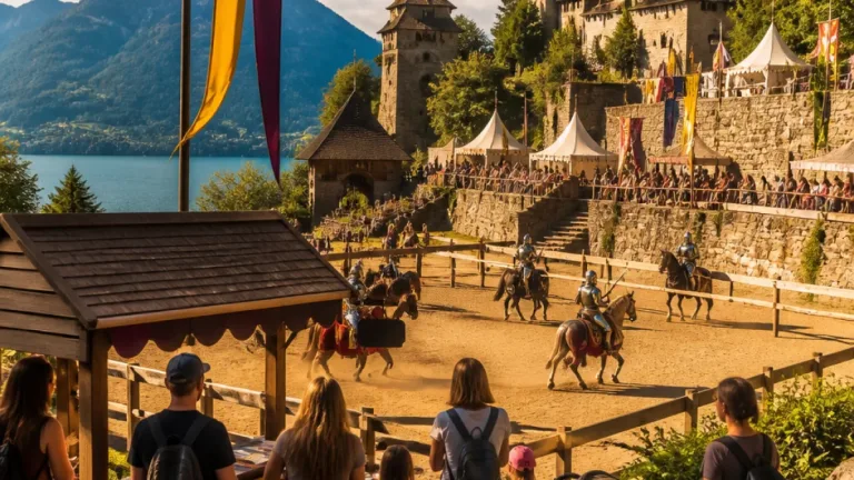 Family on Tour macht Halt bei den Ritterspielen auf Burg Sommeregg
