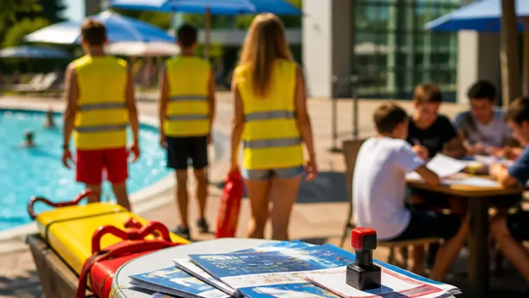 Ferialpraxis in Ansfelden: Jugendliche sammeln praktische Erfahrung in Stadt, Freibad und Ferienaktion
