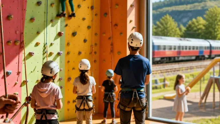 Ferienpass-Aktion in Mauthausen: Klettern, Zugfahrt und Spielplatzspaß für 15 Kinder