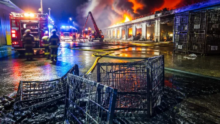 Feuer in Lagerhalle in Wörgl: Flammen griffen auf Halle über, niemand verletzt