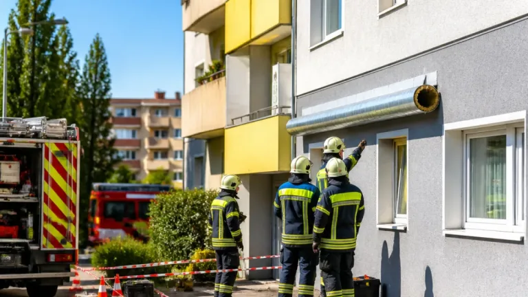 Feuerwehreinsatz in Wels-Lichtenegg: Tier im Lüftungsrohr vermutet
