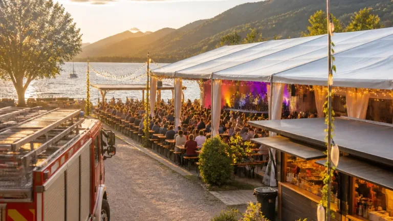 Feuerwehrfest in Bodensdorf lockte Besucher: Musik, Regionales und Begegnung am See