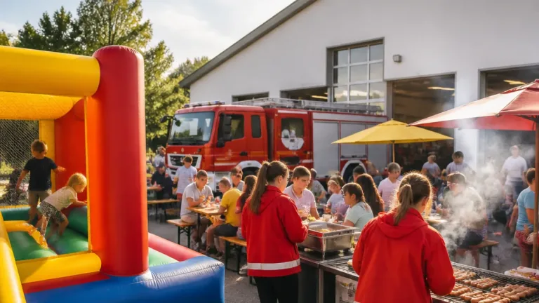 Feuerwehrfest in Hammerteich stärkt Dorfgemeinschaft und Ehrenamt