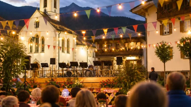 Flirsch lädt zum traditionellen Kirchtagsfest: drei Tage Musik und Brauchtum