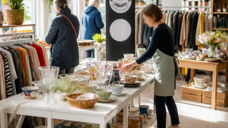 Flohmarkt in Ternitz: Second-Hand-Shop von Phönix Ostarrichi lädt zum Stöbern und Unterstützen ein
