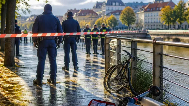 Flucht nach Crash am Kaiser‑Franz‑Josef‑Kai: Polizei sucht E‑Scooter‑Lenker