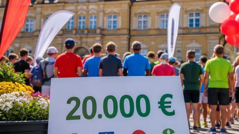 Franziskusschule Ried erlauft 20.000 Euro für lokale Hilfsprojekte