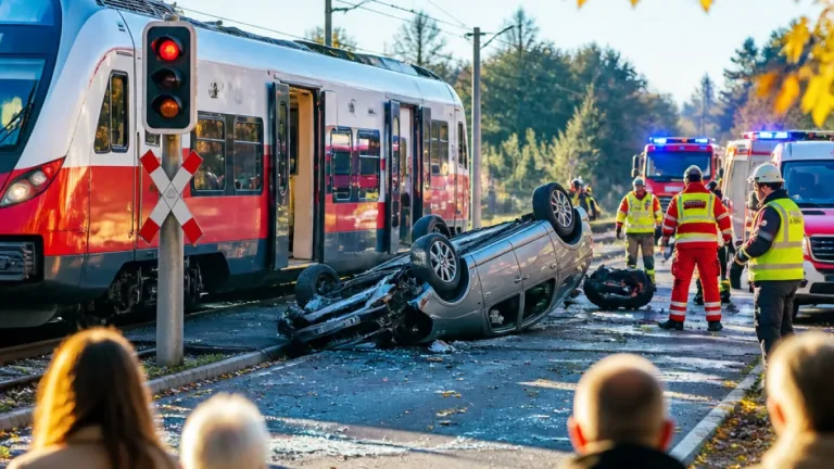 Frau bei Zugkollision an unbeschrankter Bahnkreuzung in Premstätten tödlich verletzt