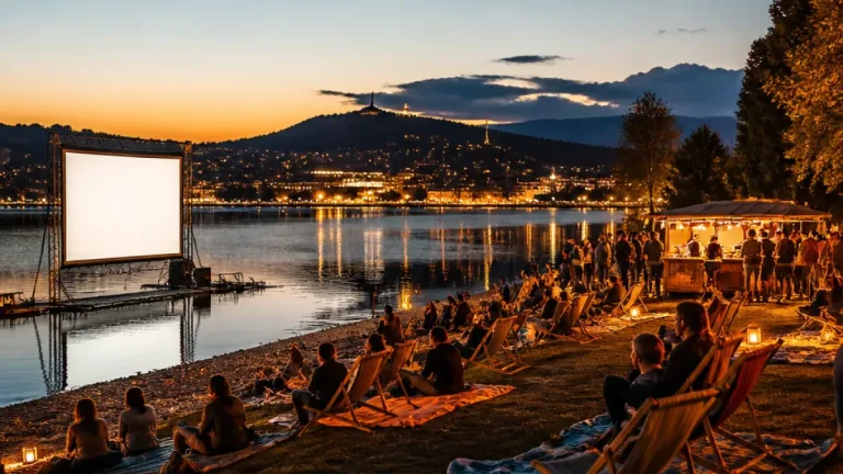 Freiluftkino am Wörthersee: Klagenfurt lädt zum kostenlosen Filmabend im Strandbad