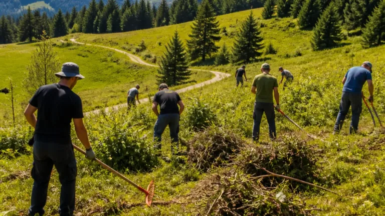 Freiwillige sichern Hochalm-Bärntal: Almpflege erspart Millionenkosten und schützt Artenvielfalt