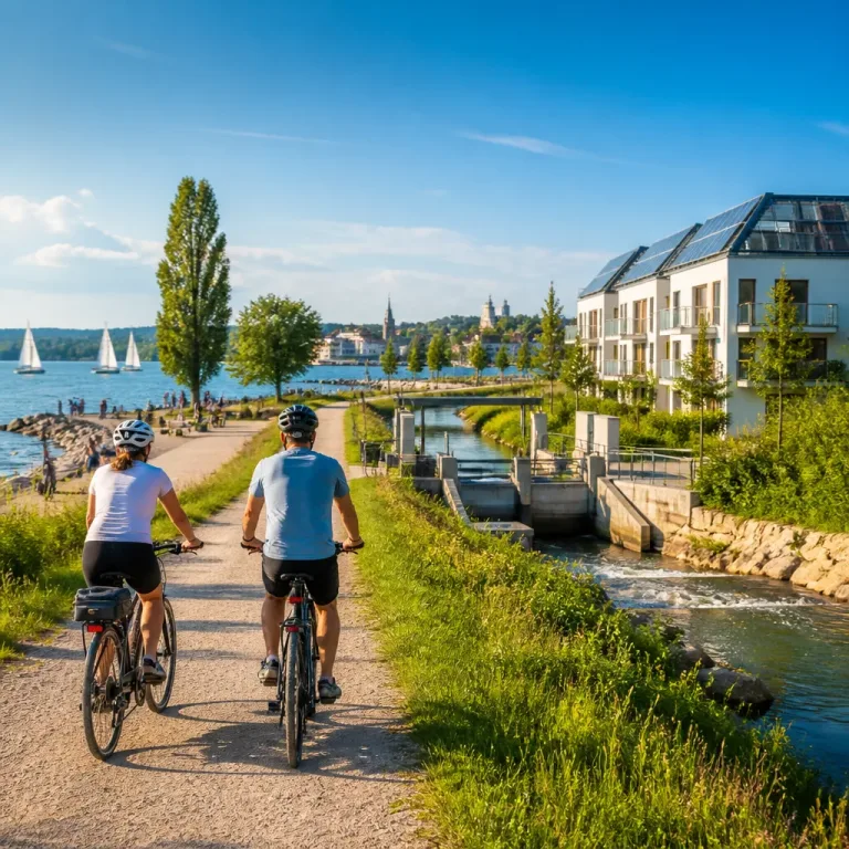 Neue 32‑Kilometer-Radroute am Bodensee verbindet Seeidylle mit Energieprojekten