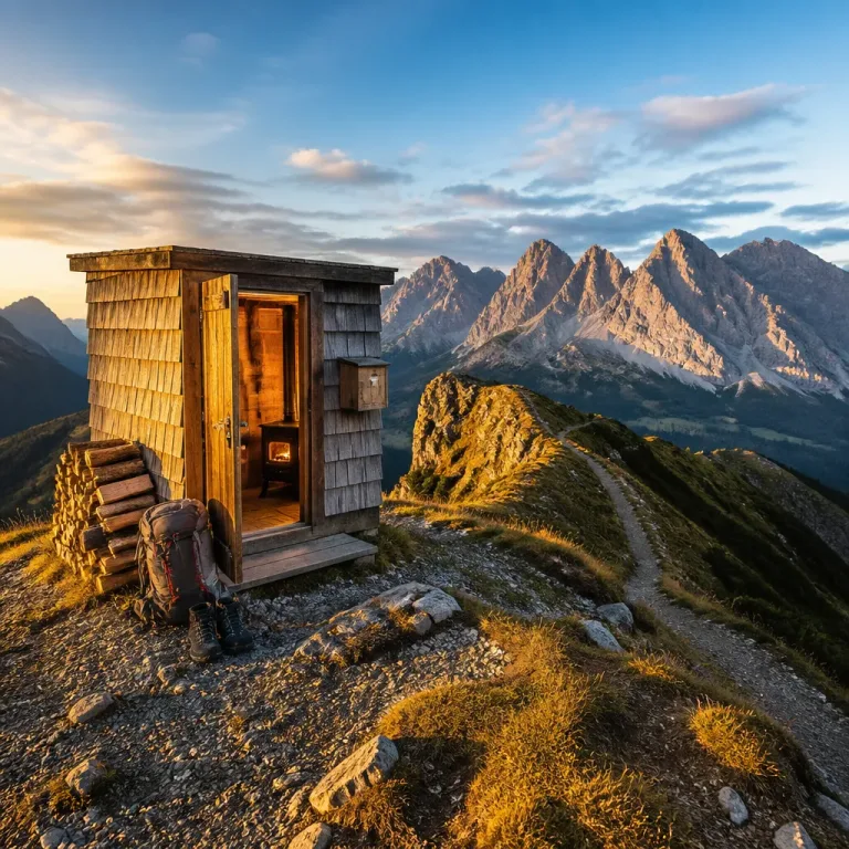 Winzig, rau, reizvoll: Die kleinste Berghütte der Alpen auf 2.040 m
